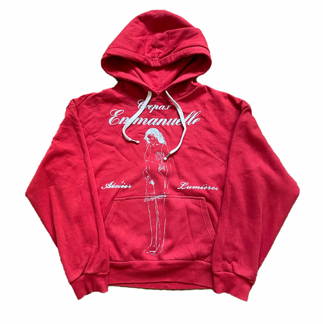 Red hoodie
