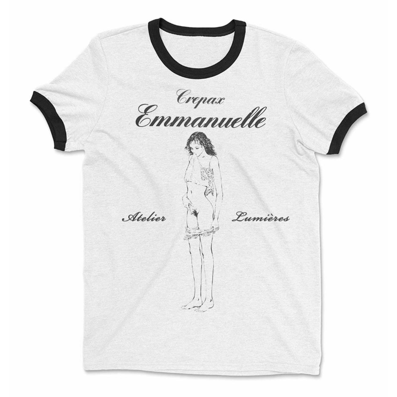 Emmanuelle ringer t-shirt