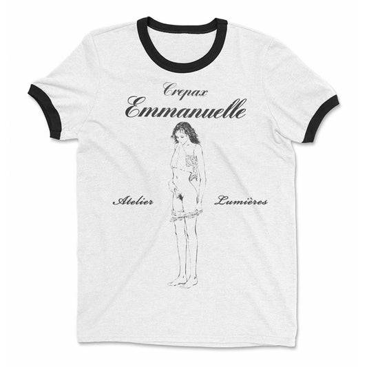 Emmanuelle ringer t-shirt