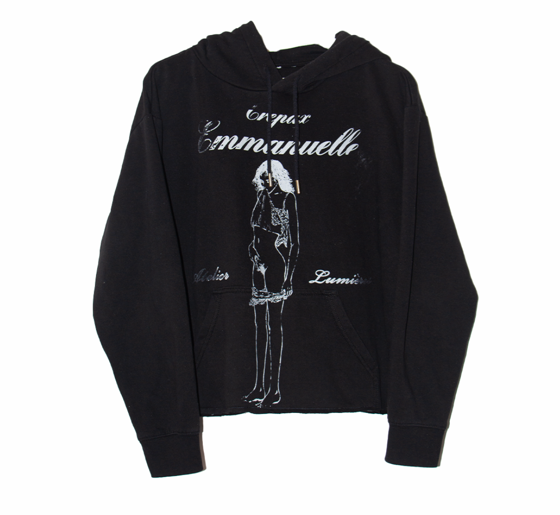 Black hoodie